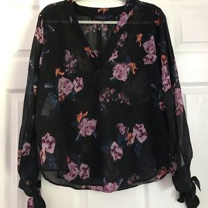 Rachel Roy long sleeved blouse